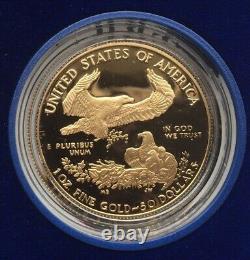 United States 1990 Liberty 50 Dollars 1oz Gold Coin, Proof
